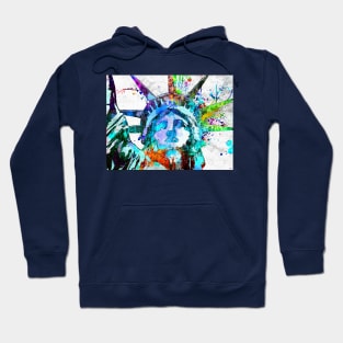 Statue of Liberty Grunge Hoodie